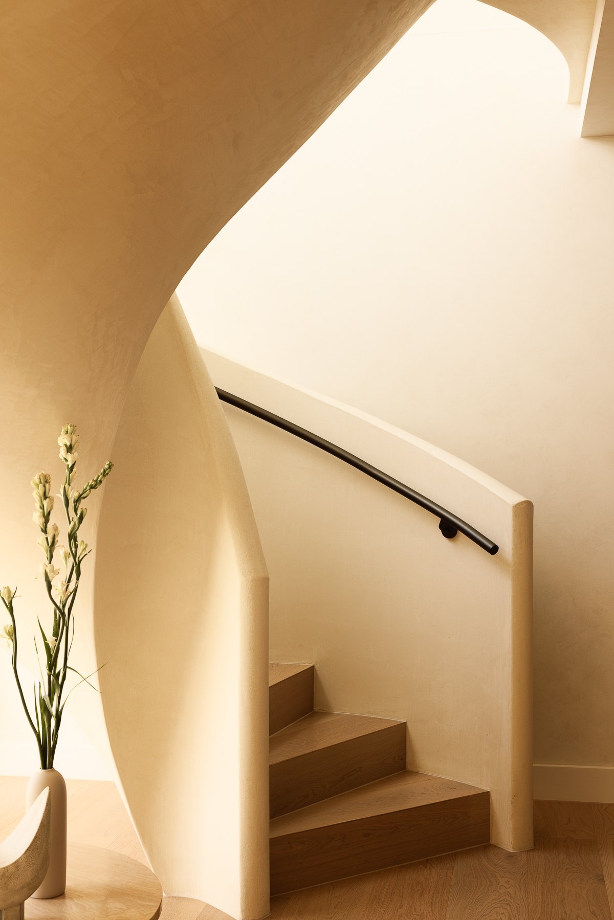 Sculptural staircase, Paul Clout Design